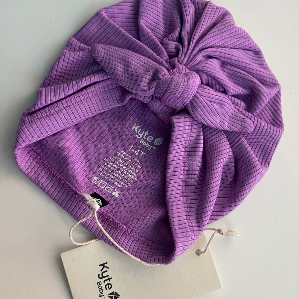 Kyte BABY Lilac Kids Turban Headwear